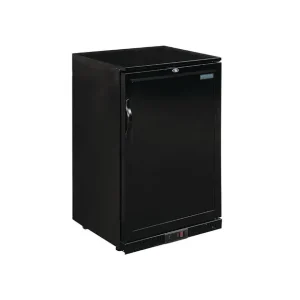 Arrière-bar une porte pleine noir Série G 900mm 138L | Polar - GL015 Achetez Aujourd’hui