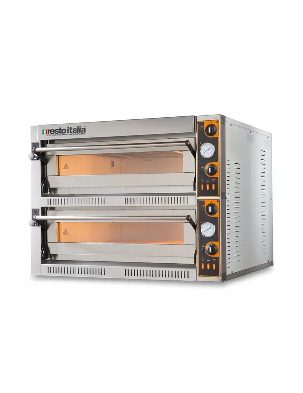 Four à pizza électrique TECPRO 66L - 12 pizzas Ø 36 cm | Resto italia - TECPRO66L Réduction