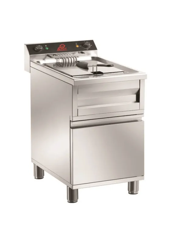 Friteuse électrique sur coffre 1 bac - 12 litres | Sofraca - 92114C Jusqu’à Épuisement Des Stocks