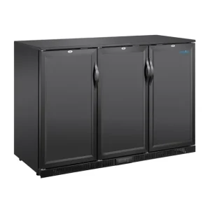Bon Marché Arrière-bar trois portes pleines Série G 850mm 320L | Polar - GE999