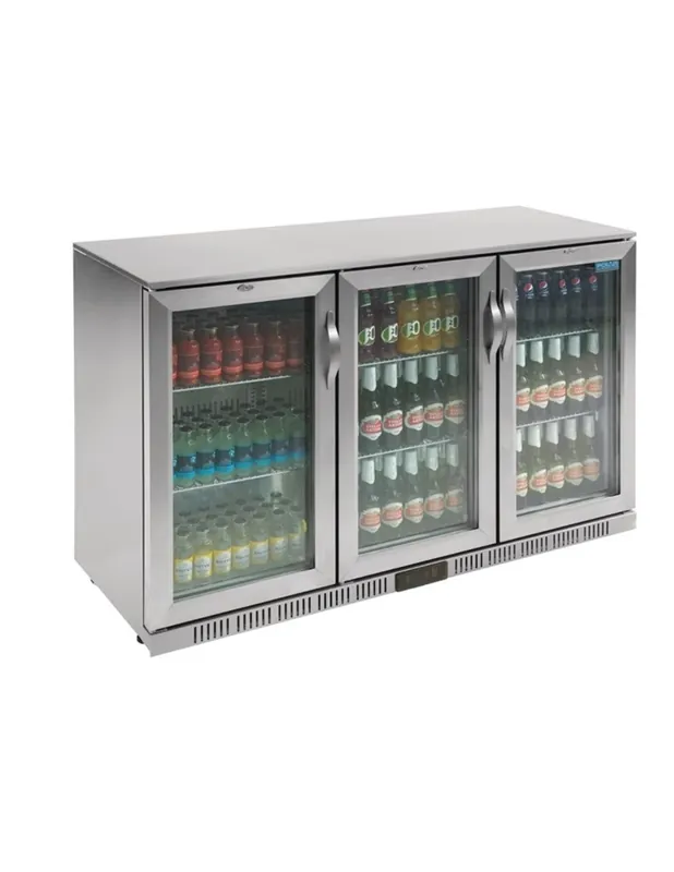 Commander Vite Arrière-bar trois portes pivotantes Série G inox 330L | Polar - GL009