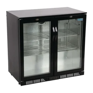 Meilleur Prix Arrière-bar deux portes pivotantes Série G noir 198L | Polar - GL012