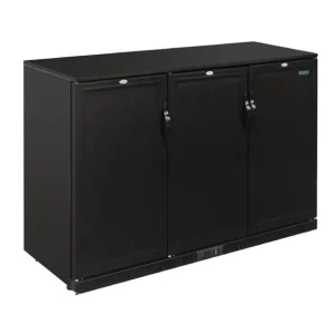 Arrière-bar trois portes pleines pivotantes Séie G 900mm 330L | Polar - GL017 Super Prix