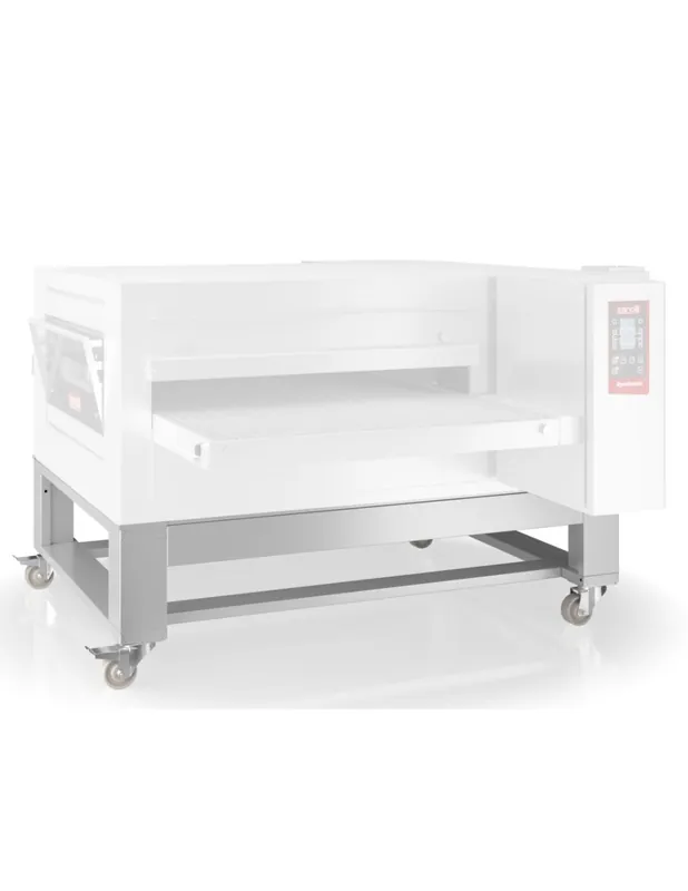 Support avec roulettes pour 1 ou 2 fours convoyeur gaz - Synthesis 12/100 | Zanolli - BASE-SYNTHESIS12100GAS-1-2MC Top Qualité