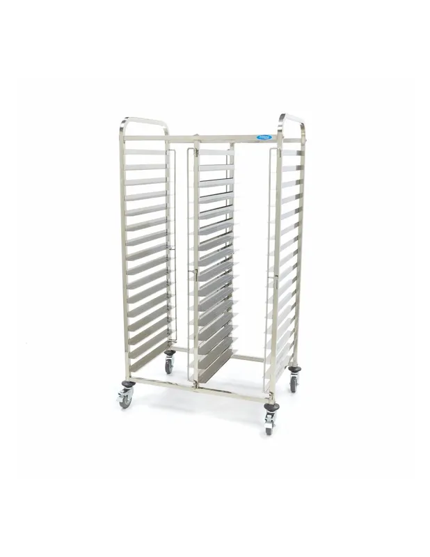 Acheter En Ligne Chariot à glissières - boulangerie - s'adapte à 32 plaques (60 x 40 cm) | Maxima - 09300549