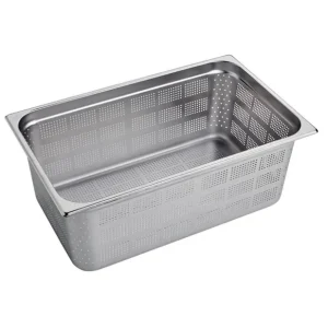Commande En Gros Bac inox perforé GN1/1 200 mm | Gastro m - GR737