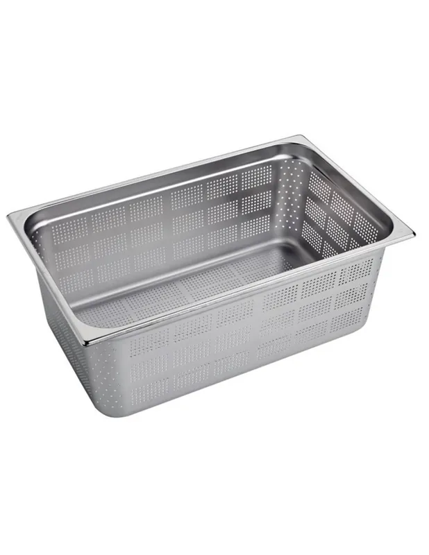 Commande En Gros Bac inox perforé GN1/1 200 mm | Gastro m - GR737