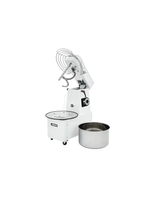 Dernière Chance Pétrin à spirale pizza et pain - Tête relevable + Cuve amovible - 10L | Prismafood - IMR10