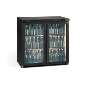 Pas Cher Arrière-bar 2 portes battantes vitrées 215L - H 840mm | Gamko - LG3/250G