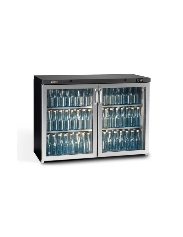 Arrière-bar 2 portes battantes vitrées 289L - H 900mm | Gamko - MG3/275GCS Offre Exclusive