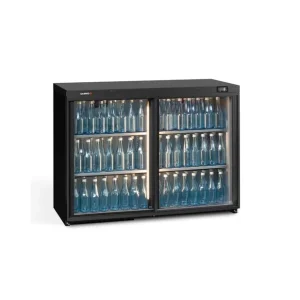 Affaire À Saisir Arrière-bar 2 portes coulissantes vitrées 289L - H 900mm | Gamko - MG3/275SD