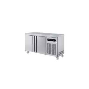 Table desserte négative centrale GN 1/1 profondeur 700 - 2 portes | Technitalia - MRGN1500C Retour Gratuit