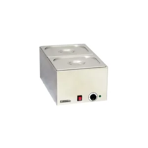 Bain-marie avec 2 x GN 1/2 | Casselin - CBM2 Offre Spéciale