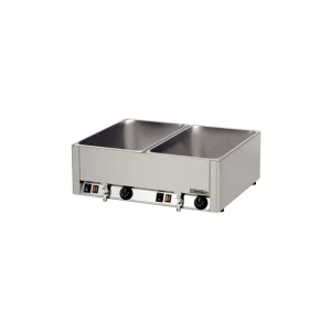Seulement Aujourd’hui Double bain-marie GN 1/1 avec 2 robinets de vidange | Casselin - CBMDV