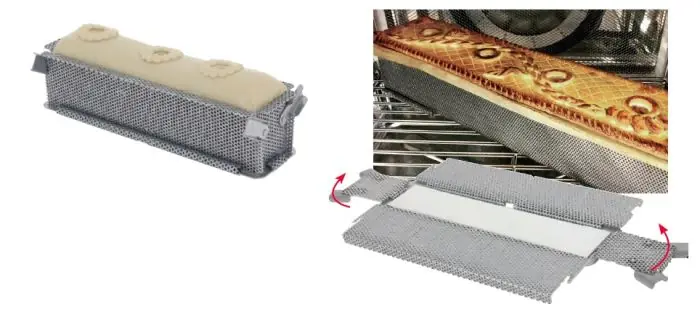 Cake inox perforé démontable - 48 x 8 H.8.5cm Offre Exclusive