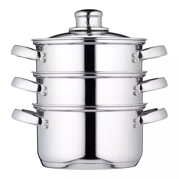 Cuit vapeur inox 3 niveaux Bon Plan