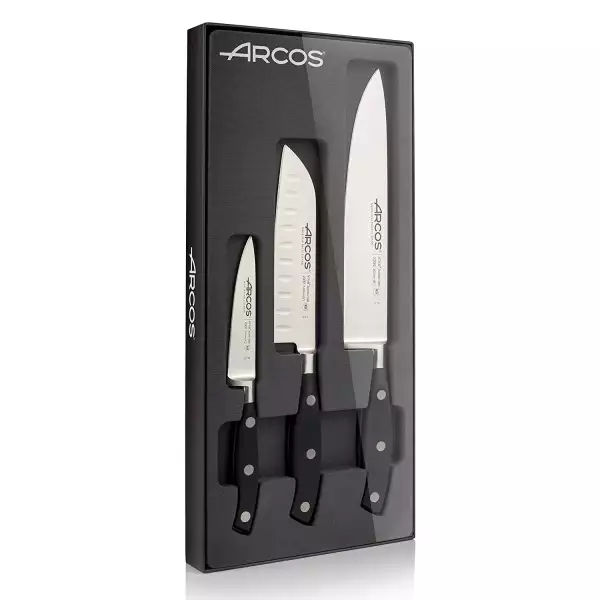 Set de 3 Couteaux Riviera Arcos Meilleur Prix