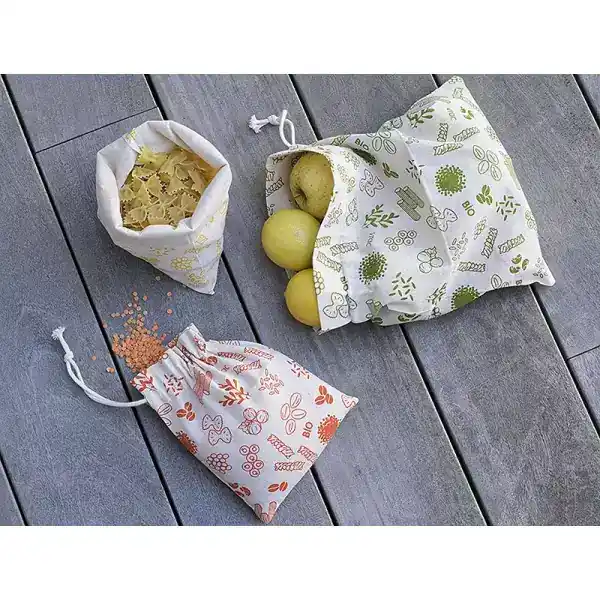 Meilleure Qualité Sac à Vrac Coton Pebbly