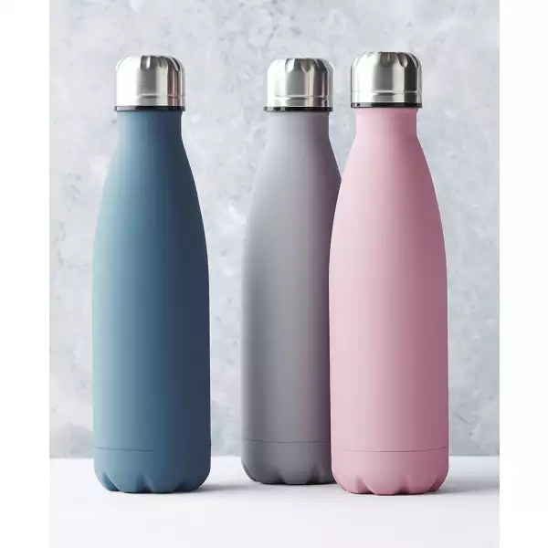 Bouteille Isotherme 0,5L Inox Point Virgule Soldes