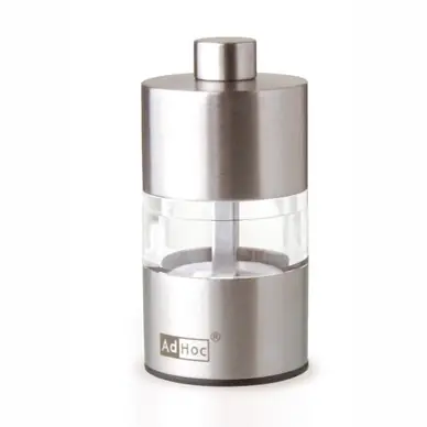 Offre Du Jour Moulin à Poivre et Sel AdHoc Mini RVS 6,2 cm