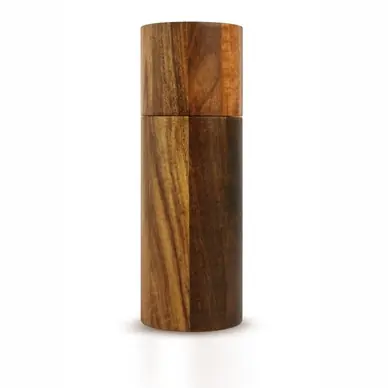 Paiement Sécurisé Moulin à Poivre et Sel AdHoc Acacia Marron 17 cm