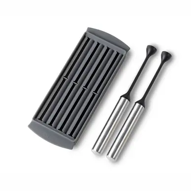 Gros Lot Tige de Refroidissement AdHoc Silicone Grip Acier Inoxydable (2- pièces)