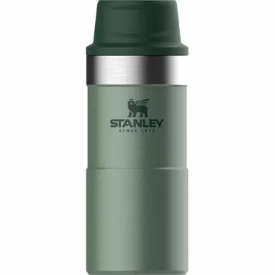 Tasse de Voyage Stanley Classic Trigger Action Mug 2.0 Hammertone Green 0,35L Dernier Modèle