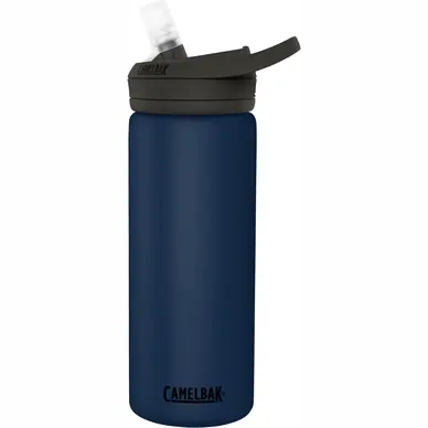 Retour Gratuit Gourde Isotherme CamelBak Eddy+ Vacuum Insulated RVS Navy 0,6L