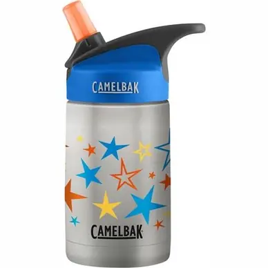 Soldes Gourde Isotherme CamelBak Eddy Kids Vacuum Insulated RVS Retro Stars 0,35L