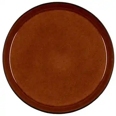 Assiette Bitz Black Amber 21 cm Prix Cassé