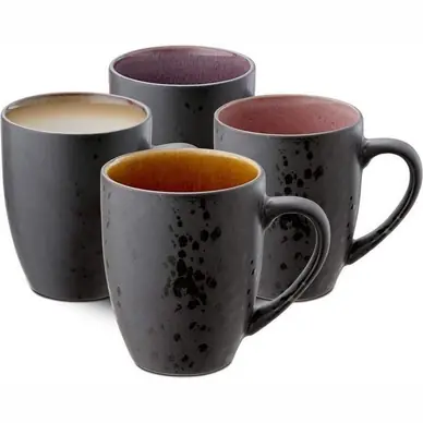 Retour Gratuit Tasse Bitz Gastro Black Pink (4 Pièces)