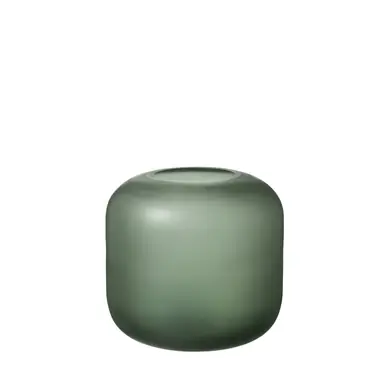 Vase Blomus Ovalo Vert 17x17x17cm Authentique