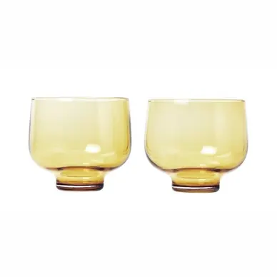 Vente Directe Verre Tumbler Blomus Flow Dull Gold 8,5 cm (Set de 2)