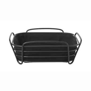 Corbeille à Pain Blomus Delara Black 25 cm Populaire