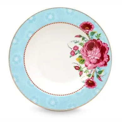Prix Bas Assiette à Soupe PiP Studio Floral Blue (21,5 cm)