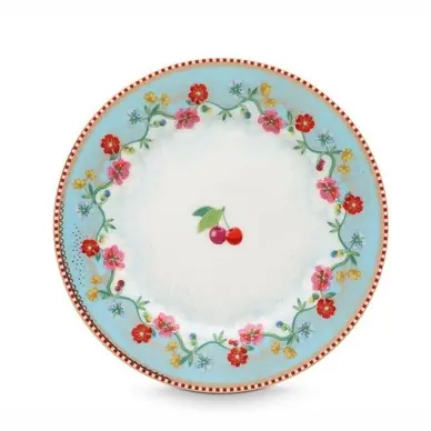Assiette à Gâteaux PiP Studio Floral Blue (17 cm) Expédié Aujourd’hui