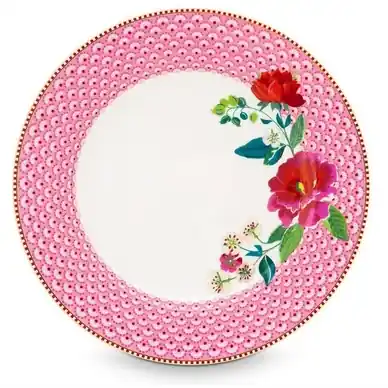 Meilleure Vente Assiette à Dîner PiP Studio Floral Pink (26,5 cm)