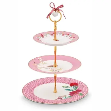 Serviteur PiP Studio Floral Pink (One Size) Populaire