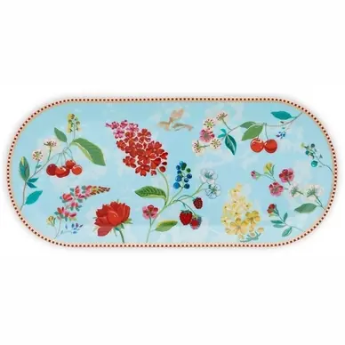 Offre Exclusive Plat à Cake PiP Studio Floral Blue (One Size)