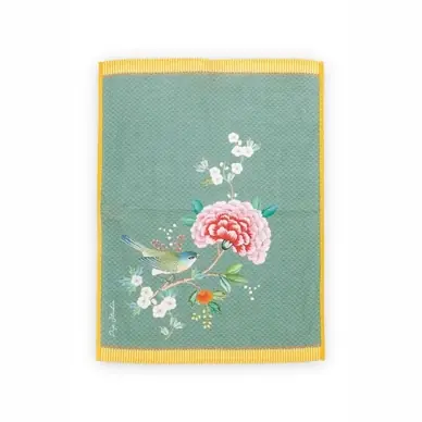 Usine Directe Torchon PiP Studio Blushing Birds Dark Blue