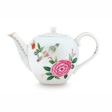 Théière PiP Studio Blushing Birds White(750 ml) Affaire À Saisir