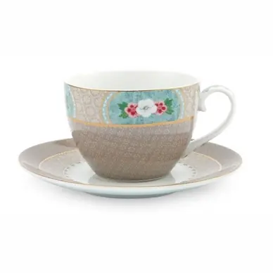 Tasse à Café PiP Studio Blushing Birds Kaki (280 ml) Marque