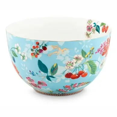 Bol PiP Studio Floral Blue (23 cm) Solde