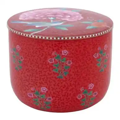 Pot de Rangement PiP Studio Floral Red (11,5 cm) Livraison Mondiale
