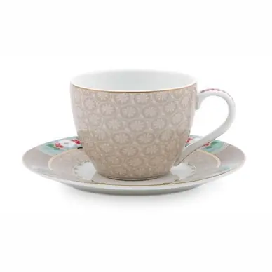 Gros Lot Tasse à Café PiP Studio Blushing Birds Kaki (120 ml)
