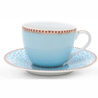 Expédition Rapide Tasse à Espresso PiP Studio Floral Blue (120 ml)