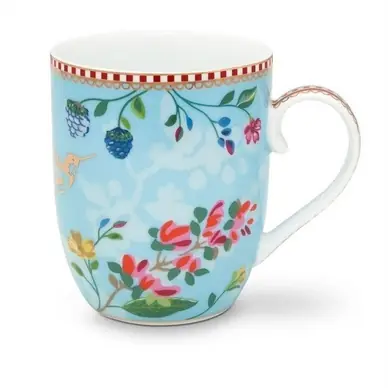 Nouveauté Mug à Café PiP Studio Floral Blue (145 ml)