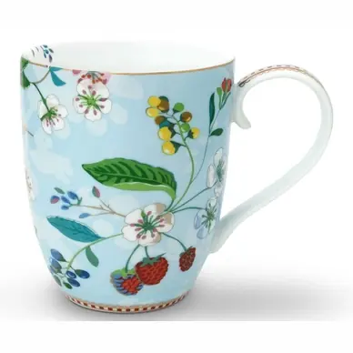 Mug à Café PiP Studio Floral Blue (450 ml) Remise