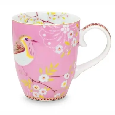 Bon Plan Mug à Café PiP Studio Floral Pink (350 ml)