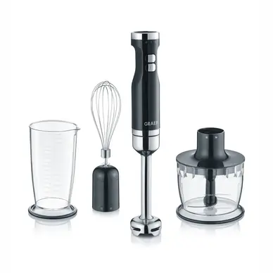 Mixeur Graef HB502 Noir (Ensemble de 4) Promotion Saisonnière